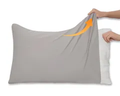 サラサラ 柔らか Ｔシャツ素材 枕套 オールシーズン 封筒式 吸汗 のびのび枕カバー 通気 ピローケース 抗菌 いろんなサイズやかたちのまくらにのびのびフィット 防臭 まくらカバー ストレッチ 綿 洗える 43×63 pillow 枕カバー case 伸びる 