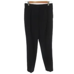 アイシービー iCB 美品スラックス パンツ 4 紺 ネイビー 無地 長ズボン ウエストゴム 498890 /HW ■ECF001