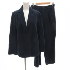 トゥービーバイアニエスベー To b. by agnes b. 23AW セットアップ スーツ ジャケット パンツ 38 紺 ネイビー コーデュロイ /FF