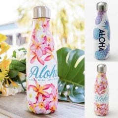 未使用アロハデザイン ステンレスボトル水筒 2本セット 500ml ハワイ