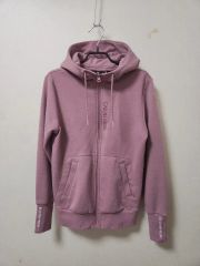 Calvin Klein インディーピンク フード ジップアップ