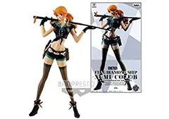 【中古-非常に良い】バンプレスト ワンピース FLAG DIAMOND SHIP-NAMI-CODE:B