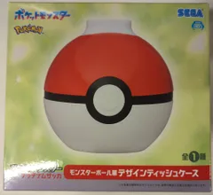セガ プラチナムザッカ ティッシュケース ポケットモンスター モンスターボール風デザイン