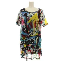 ヴィヴィアンタム VIVIENNE TAM メッシュ ワンピース 半袖 ミニ 0 黒 ブラック 015-140115 /☆Gのサムネイル