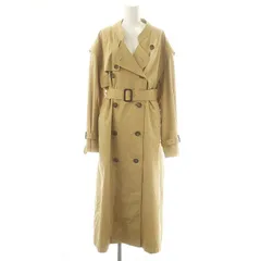 クラネ CLANE 2WAY SQUARE SLEEVE TRENCH COAT コート トレンチ スプリングコート ロング ダブル 2 ベージュ /DO ■OS