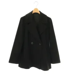 アルチザン ARTISAN カシミヤ コート ダブル ブラック /ES ■OSのサムネイル