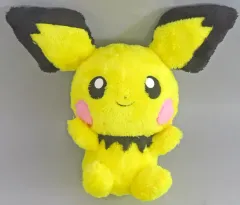 【中古】ぬいぐるみ ピチュー めちゃもふぐっと ほっこりいやされぬいぐるみ～ピチュー～ 「ポケットモンスター」