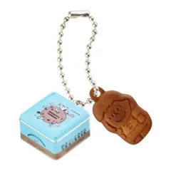 【エンボス缶（チョコチップ）】PEANUTS ビスケットミニチュアチャーム