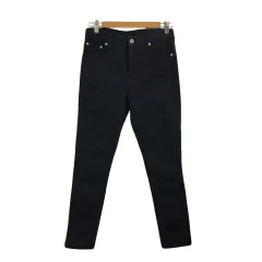 アーバンリサーチ ドアーズ URBAN RESEARCH DOORS パンツ デニム カラーデニム スリム スキニー ロング 無地 38 黒 ブラック