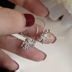 ピアス ネックレス シルバー 個性的 プリンセス 可愛い コスプレ フェミニン 結婚式 花嫁 二次会 ガーリー パーティー ウェディング お呼ばれ 食事会 ディナー 演奏会
