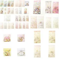 未開封 ボンボンドロップシール おしりシール 他 計45シート セット おまとめ マルチカラー