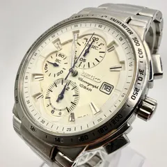 稼働品 SEIKO セイコー クロノグラフ 7T92-0KG0 クォーツ デイト メンズ スポーティー ビジネス 通勤 仕事 営業 スーツ フォーマル お洒落 社会人 大人 定番 王道 プレゼント ギフト 記念日 誕生日 父の日 ヴィンテージ レトロ A072