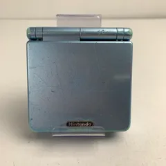 【ジャンク品】 Nintendo GAME BOY ADVANCE ニンテンドー ゲームボーイアドバンス SP 本体 パールブルー 【023-260318-mh-13-fuz】