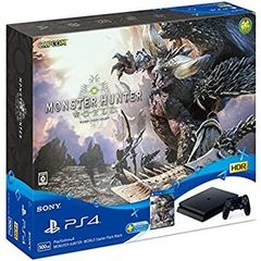 [중고-아주 좋아] PlayStation 4 MONSTER HUNTER: WORLD Starter Pack Black (CUHJ-10022)