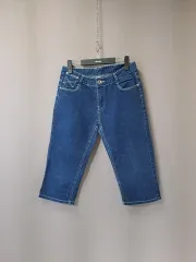 ペンションデニム 6分 ハーフパンツ