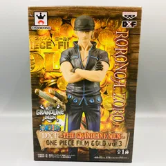 【未開封品】ONE PIECE ロロノア・ゾロ DXF～THE GRANDLINE MEN～ ONE PIECE FILM GOLD vol.3 バンプレスト DXフィギュア フィギュア 置物 マスコット アニメグッズ BANPRESTO ワンピース