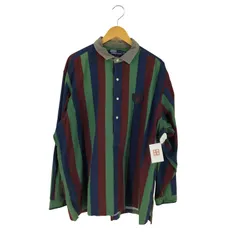 ポロバイラルフローレン Polo by RALPH LAUREN 90S ストライプ プルオーバーシャツ メンズ  XXL