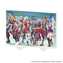 『空の軌跡 the 1st』アクリルアートボード(A5サイズ)01/集合デザイン(公式イラスト)