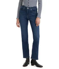 リーバイス レディース ボトムス デニムパンツ ストレート ジーンズ LevisR Classic Mid Rise Straight Leg Jeans Dark Lapis Horse