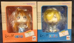 メガハウス るかっぷ サンジ&ナミ 限定版 【クローシュとみかんセット】