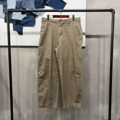 (34インチ) UNIQLO U(ユニクロユー) カジュアル ベーシック チノパンツ コットン パンツ