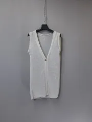 シングルボタンニットカーディガン