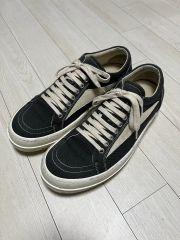 リックオウエンス ダークシャドウ ヴィンテージスニーカー DARK DUST パール ミルク 白 41サイズ