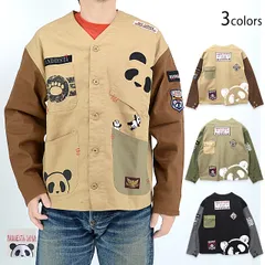 配色切替ミリタリーノーカラージャケット◆PANDIESTA JAPANのサムネイル