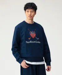 Polo Ralph Lauren BEAMS別注 25aw GOLF CREST LOGO COLLECTION SWEAT SHIRT M NAVY ポロラルフローレン ビームス 2025aw ゴルフクレストロゴコレクション スウェット ネイビー