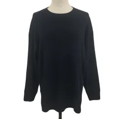 アーバンリサーチ ドアーズ URBAN RESEARCH DOORS カットソー ラウンドネック プルオーバー ワッフル 無地 長袖 One 紺 ネイビー