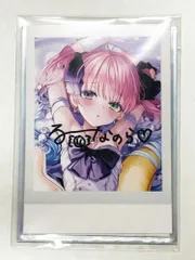 27.【未開封】姫森ルーナ 新衣装記念2022 直筆サイン入りチェキ風ブロマイドカード ホロライブ 【併売品】●