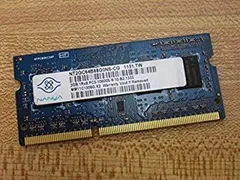 中古】「未使用品」NANYA 204PIN PC3-10600 DDR3-1333 2GB SODIMM