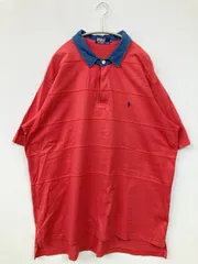 Polo by Ralph Lauren ポロバイラルフローレン ポロシャツ 4L レッド