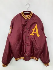 Birdie スタジャン XS レッド ワンポイント ライン柄 フードなし