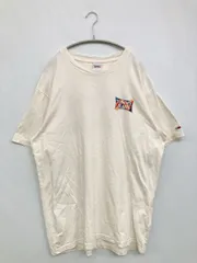 TOMMY JEANS トミージーンズ Tシャツ/カットソー L アイボリー