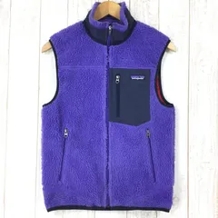 📦️Men's XS パープル系 Patagonia ( パタゴニア ) クラシック レトロx ベスト Classic Retro-X Vest 23047 International Men's CNCP フリース ベスト トップス ウェア