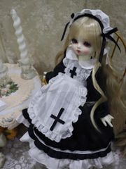 1603【ハルモニアブルーム 服】ノワールサーカスコルセットアウト