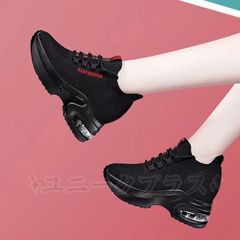 靴 スニーカー レディース 厚底 厚底スニーカー かわいい ウォーキングシューズ ランニングシューズ おしゃれ 軽量 歩きやすい 幅広 kdsmin#