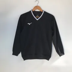 MIZUNO Vネックスウェットシャツ メンズ S ブラック 3231202603140057のサムネイル