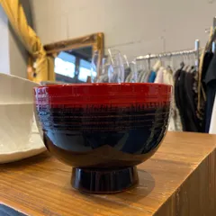 【東あずま店　併売品】　美術漆器　漆喰　汁椀　お椀　お吸い物　　お味噌汁など　多用途に