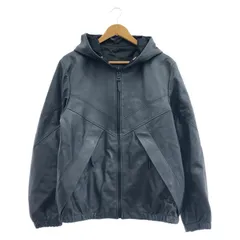 【中古】COACH レザー リバーシブルジャケット ネイビー サイズ表記なし 97829 コーチ [17]のサムネイル