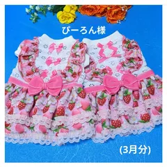 ☆ぴーろん様☆犬服☆ハンドメイド☆オーダー