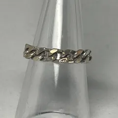 【sv925】シルバー925 銀 地金 喜平リング キヘイ 指輪 2面シングル レディース メンズ 12号 2.7g シンプルのサムネイル