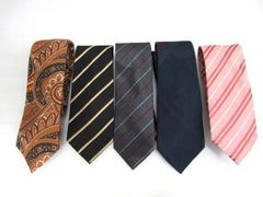 ネクタイ レオンハイネスLEON HIGHNESS トロージャンTROJAN ノーブランドなど 計5点セット おまとめセット まとめ売り 中古■1