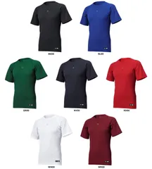 デサント DESCENTE ジュニア丸首半袖アンダーシャツ  DB5SUD10J BK00 ブラック