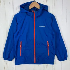 📦️Kid's 130 ブルー系 Montbell ( モンベル ) ライトシェル パーカ Light Shell Parka ナイロン ウェア トップス アウター ジャケット ウィンドシェル z00056662  ウィンドシェル アウター ジ