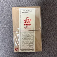 トラベラーズノート LOVE AND TRIP オリジナル (新品)