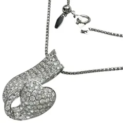 ダイヤモンド 1.97ct ネックレス K18WGホワイトゴールド 18金  8.8g 45cm レディース 【中古】【真子質店】【NN】