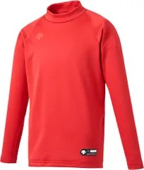 デサント DESCENTE ジュニアハイネック長袖アンダーシャツ  JSTD658B RED レッド