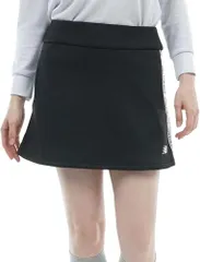 新品 [ニューバランス] ゴルフ レディース スウェットスカート (ストレッチ性・裏フリース) / 012-5234507 010_ブラック 0 [S]